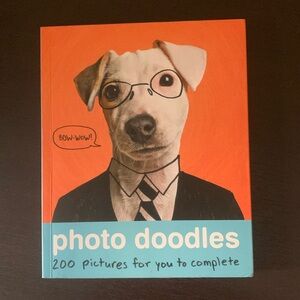 NEW PHOTO DOOLES BOOK, 200 pictures for you to complete